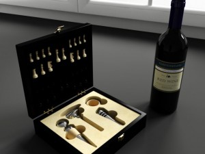 convexshapes   kitchen decorations  corkscrew box 3D Модель