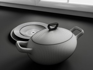 convexshapes   kitchen decorations  soup tureen 3D मॉडल