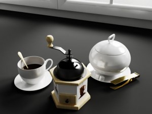 convexshapes   kitchen decorations  coffe break 3D Model