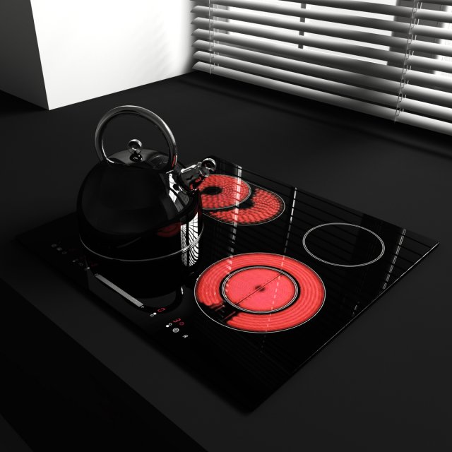 convexshapes   kitchen decorations  hob  kittle Modèle 3D .c4d .max .obj .3ds .fbx .stl .blend 