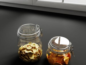 convexshapes  kitchen decorations  dried fruits Modèle 3D