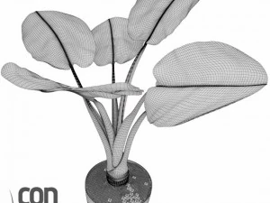 potted plants  vray 3D Model