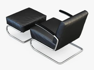 thonet armchair s 411 3D Model