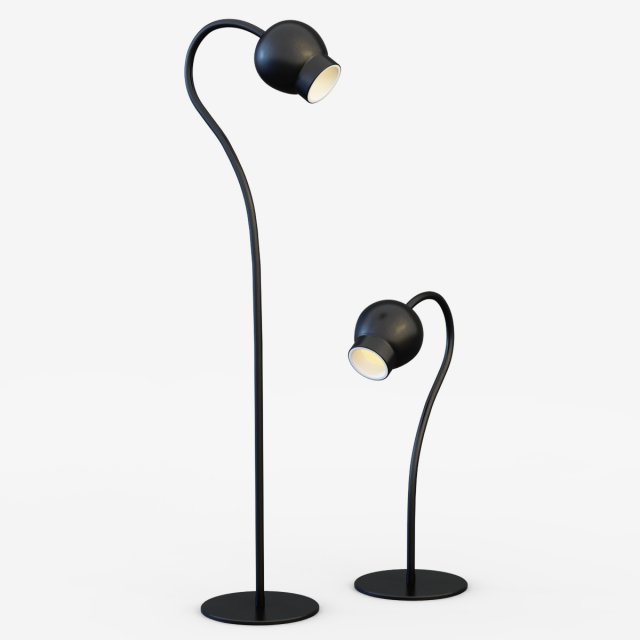 floor lamp cosmo ml21270-1-150 Model 3D .c4d .max .obj .3ds .fbx .stl .blend 