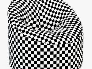 poof oxford bag 3D Model