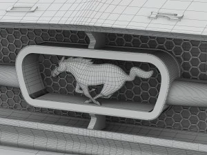 ford mustang 3D Model