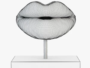 figurine lips 3D Model