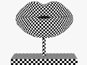 figurine lips 3D Model