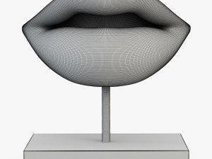 figurine lips 3Dモデル