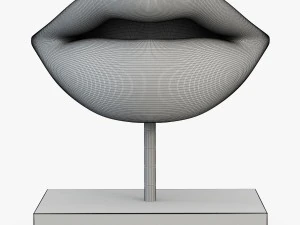 figurine lips 3D Model