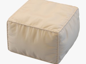 king pouf 3D Model