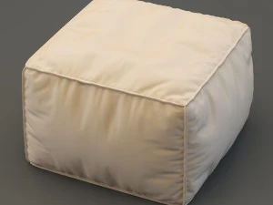 king pouf 3D Model