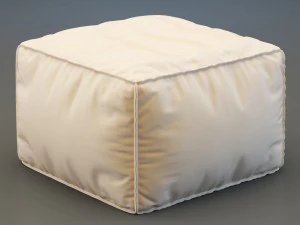 king pouf 3D Model