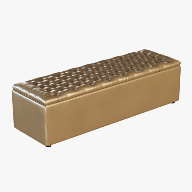 banquette sky capitone 3D Model .c4d .max .obj .3ds .fbx .stl .blend 