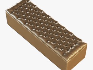 banquette sky capitone 3D Model