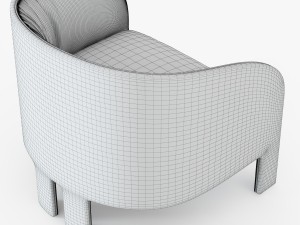 armchair eclipse Modèle 3D