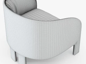 armchair eclipse 3D Model