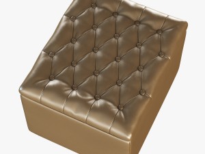 pouf sky capitone 3D मॉडल
