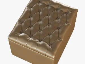 pouf sky capitone 3D Model
