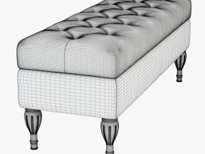 bench montserrat 3D-Modell