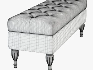 bench montserrat 3D Model