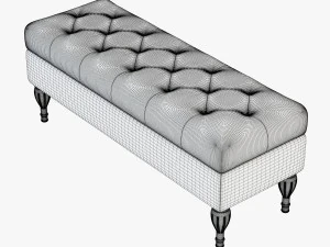 bench montserrat 3D Model