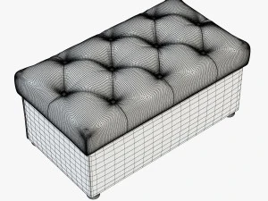 fortunately bench 3D Model
