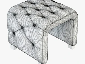 скамейка-подкова маленькая 3D Модель