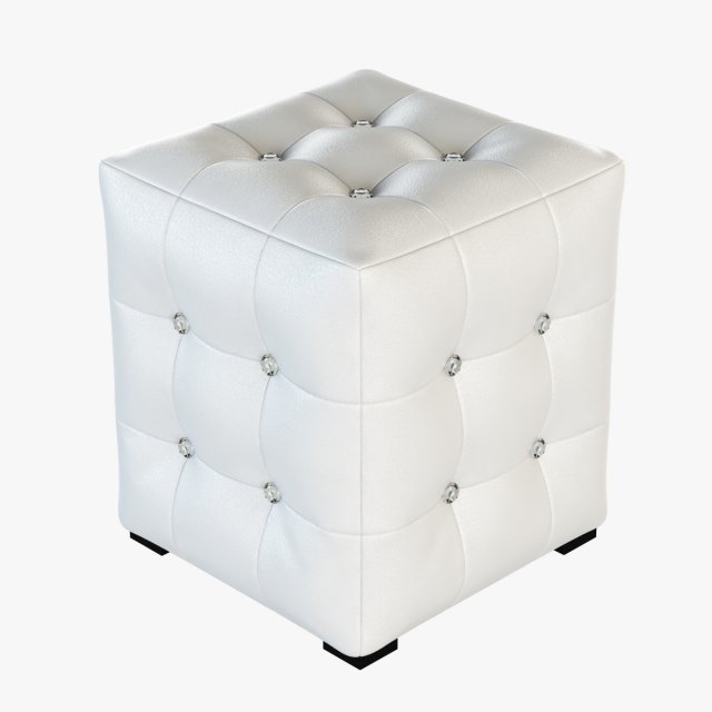 ottoman with rhinestones 3Dモデル .c4d .max .obj .3ds .fbx .stl .blend 