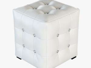 ottoman with rhinestones 3D मॉडल