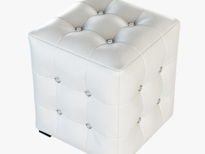 ottoman with rhinestones 3Dモデル