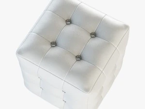 ottoman with rhinestones 3D Model
