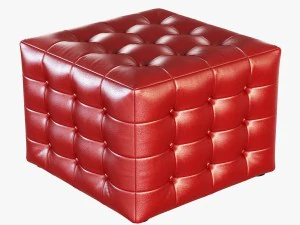 ottoman in the hall 3D Model