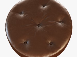 large round pouf Modelo 3D
