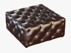 porter coffee table ottoman 3D Model