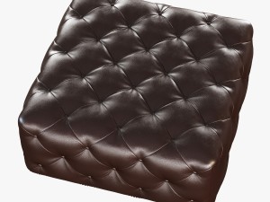 porter coffee table ottoman 3D मॉडल