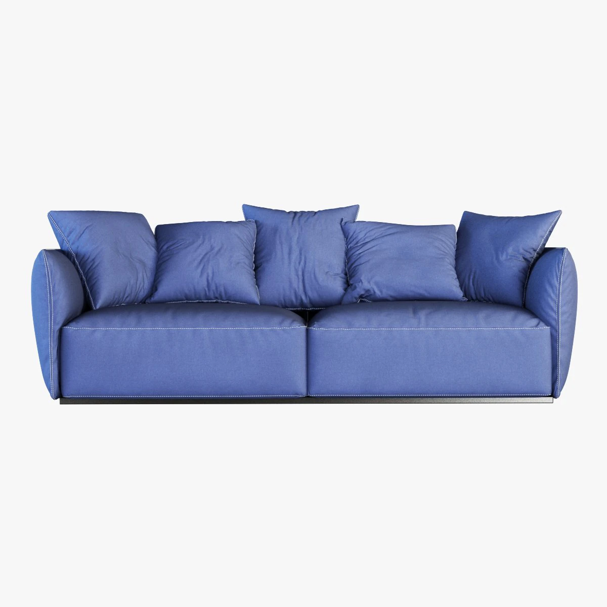 sofa blow 3D Model .c4d .max .obj .3ds .fbx .stl .blend 