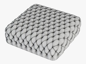 pouf de padova contract vp120e0 3D Модель