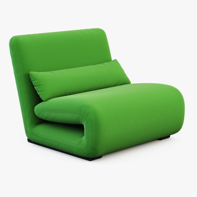 armchair tattomi 3D Model .c4d .max .obj .3ds .fbx .stl .blend 