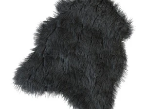skin with long pile 3D Model