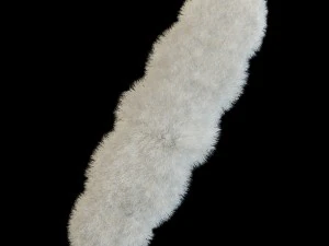 भेड़ की खाल का कालीन 3D मॉडल