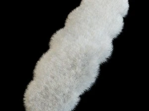 carpet of sheepskin 3D Model