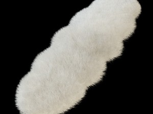 carpet of sheepskin Modèle 3D