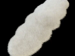carpet of sheepskin 3D Model