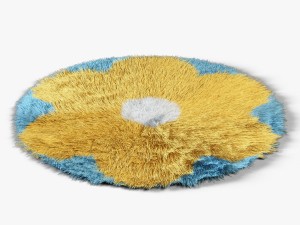 carpet flower Model 3D