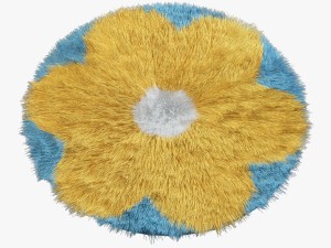 carpet flower Model 3D