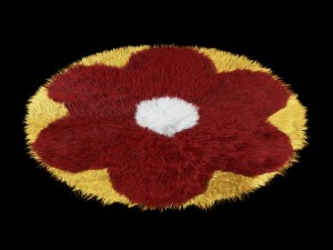carpet flower Modelo 3D