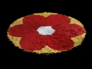 carpet flower Modelo 3D