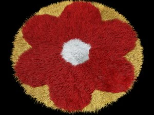 carpet flower 3D Model