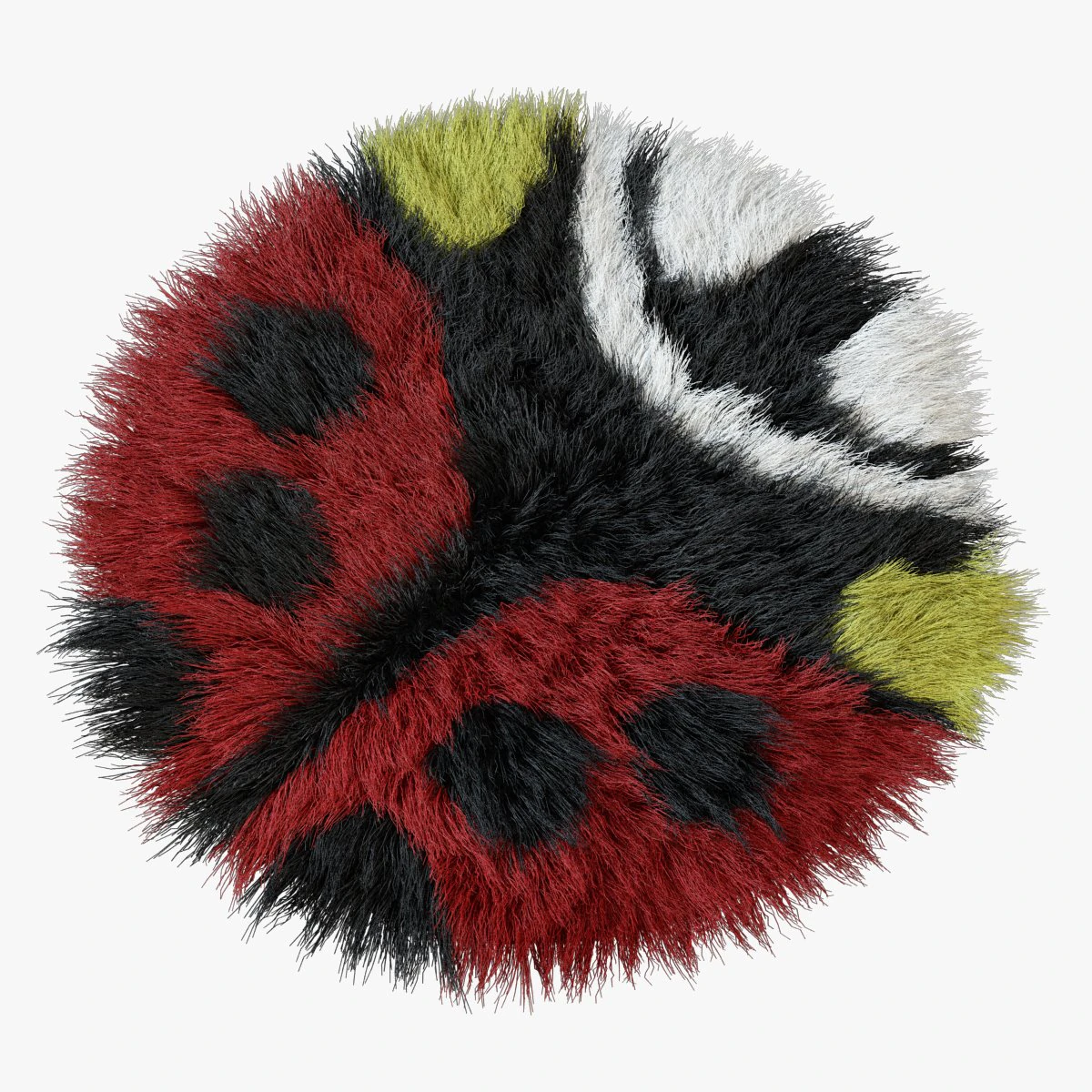 carpet ladybug children 3D Model .c4d .max .obj .3ds .fbx .stl .blend 